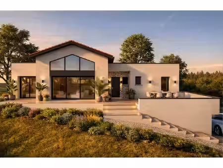 à simandres  maison neuve avec vue imprenable