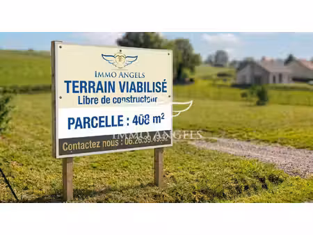 terrain viabilisé à vendre
