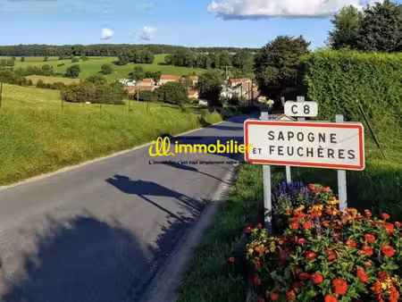 terrain 740 m² sapogne-et-feuchères
