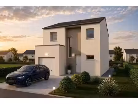 terrain avec maison neuf à vendre