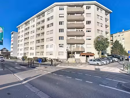 annemasse : t3 de 69 m² avec balcon et parking