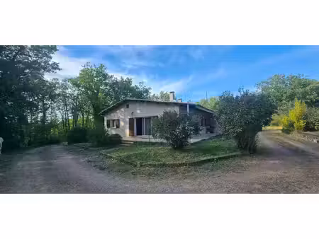 maison de plain pied de 200 m² comprenant de habitations sur 12 000 m² (terrain agricole)