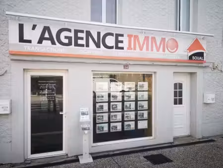 soual local commercial avec vitrine sur la grande rue 45