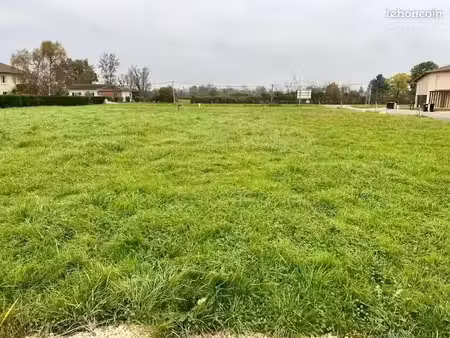 vente terrain 1100 m² à rogerville (76700)  122 000 €