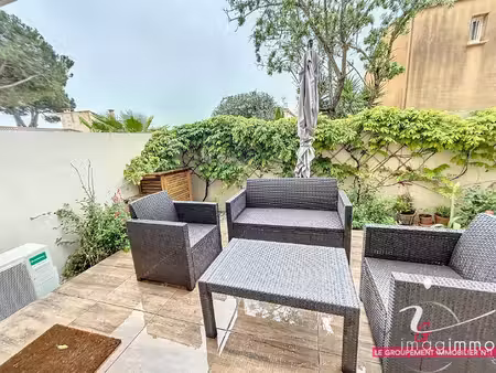 location bel appartement t3 marseillan  terrasse  jardinet 
