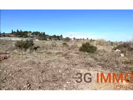 vente terrain 4175 m² à lespignan (34710)  199 000 €