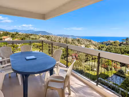 t2 meublé 56m2 - terrasse vue mer - piscine et tennis