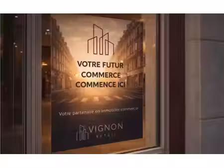 location commerce paris 75016 140m²