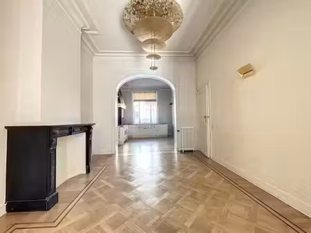 sq ambiorix : maison de maître + jardin & terrasse