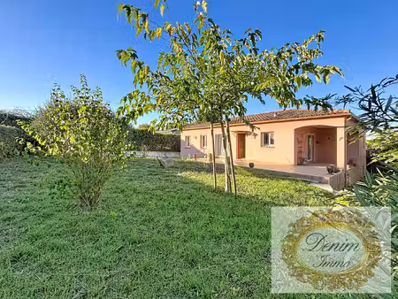 jolie villa de plain-pied de 107m2 3ch garage sur terrain d