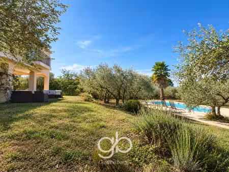 sommières 30250 | maison t6 | 4 ch + studio | piscine et gra