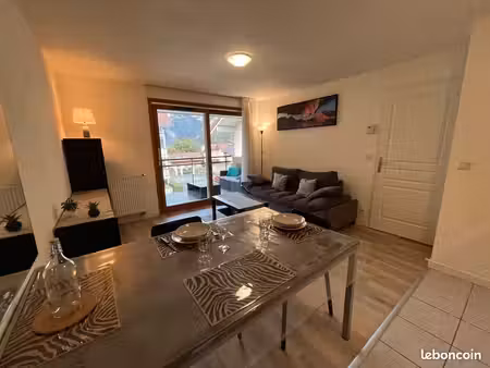 appartement 33 m2à l'année meublé à sallanches