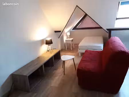 studio meublé  chauffé