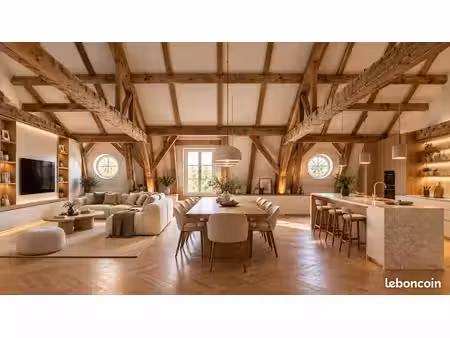 superbe t3 sous les combles de 66 m² – maison de maître à talmont-saint-hilaire