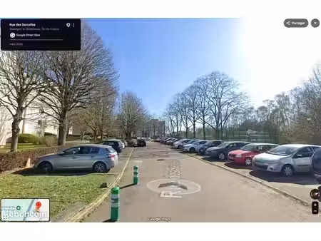 parking extérieur à 5mn à pieds de la gare de montigny-le-bretonneux