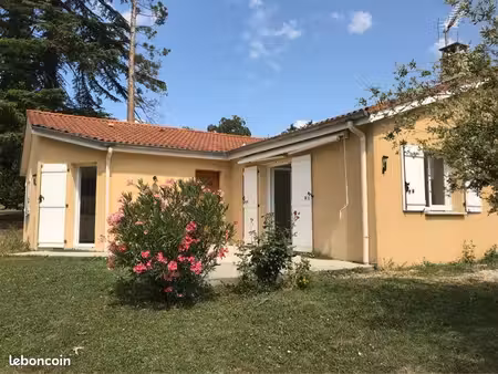 villa 102m2+garage 19m2 sur 800m2 de terrain