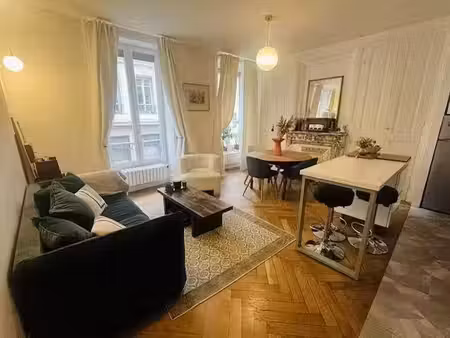 location meublée appartement 4 pièces 79 m² à lyon 3ème (69003)  1 650 €