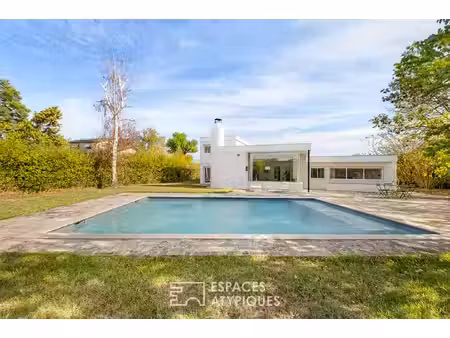 maison d'architecte robert dussud avec piscine
