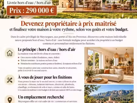 maison 90 m² meyrargues