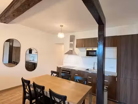t3 meublé 57 m² - refait à neuf - lumineux