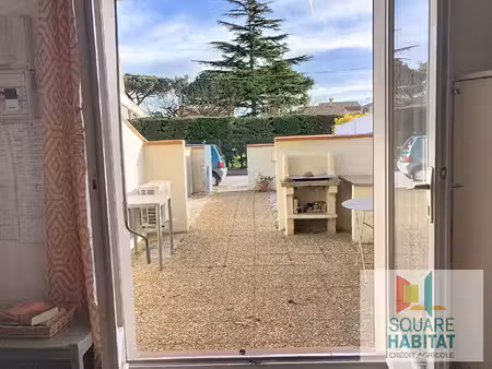 st cyprien plage charmante maison t2 bis  meublee climatisée