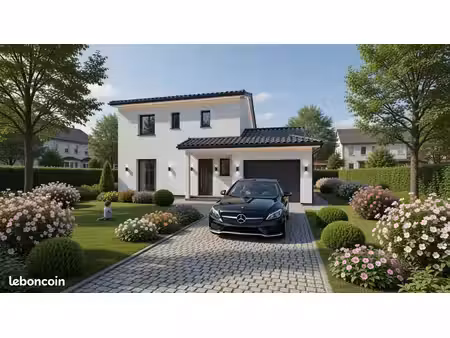 projet de construction d'une maison 98 m² avec terrain à belleville-en-beaujolais (69)