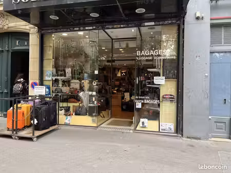 vente de commerce