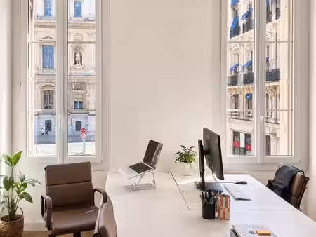 place dans bureau co-working