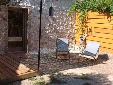 studio avec jardin centre village