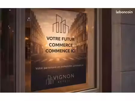 local commercial 140 m² paris