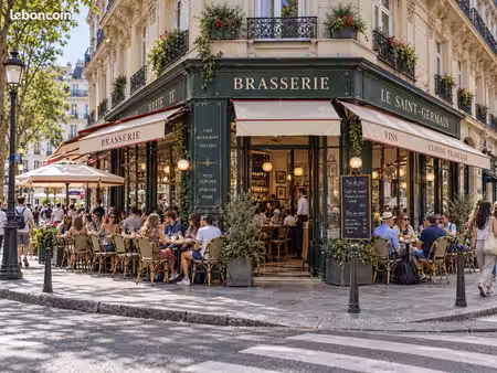 cession restaurant d’angle – emplacement n°1 – paris 5e – 150 places