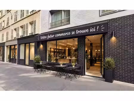 fonds de commerce 44 m² paris