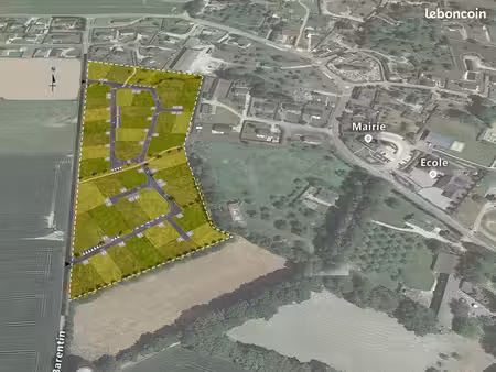 terrain 1 024 m² emanville
