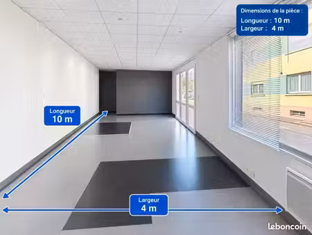 à louer – local professionnel de 40 m² – rue parmentier