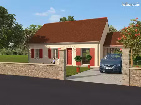 maison 105 m² avec terrain à la chapelle-sur-oreuse (89)