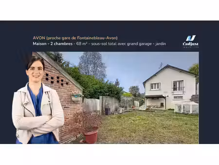 von  maison indépendante avec jardin  garage et sous-sol total  à 6 min de la gare