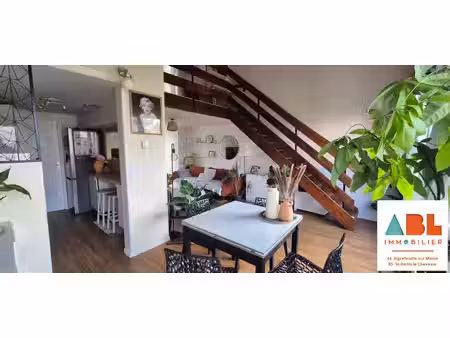 maison 61m² 2 chambres l'herbergement 233m² de jardin