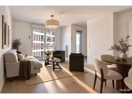 appartement neuf avec loggia et balcon