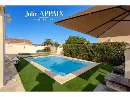 villa plain pied individuelle avec piscine
