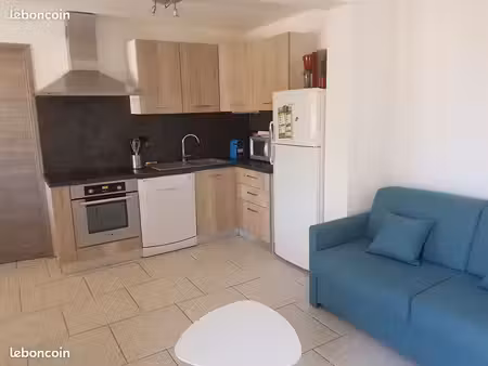 appartement t2 bord de mer algajola