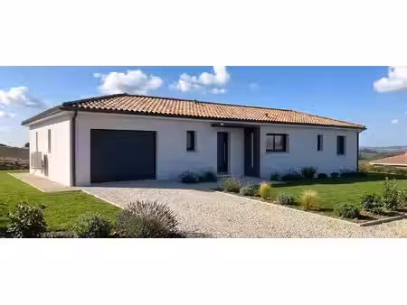 terrain avec maison neuf à vendre