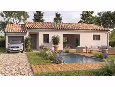 terrain avec maison neuf à vendre