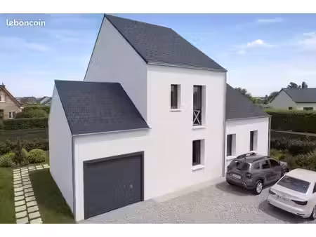 projet de construction d'une maison 110.54 m² avec terrain à maisoncelles-la-jourdan (14)