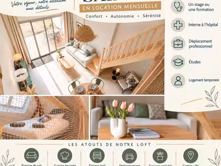 loft cosy : l'échappée saintaise