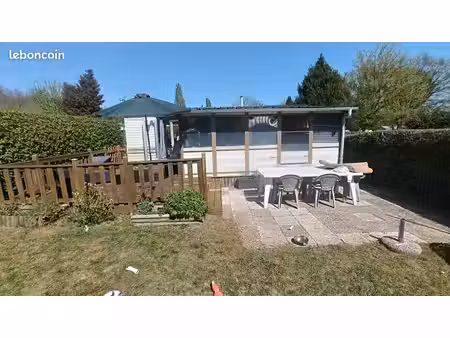 ?? à vendre – mobil-home avec jardin