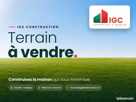 terrain 418 m² saint hippolyte