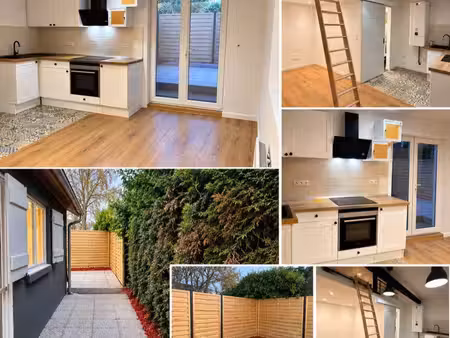 à louer – maison mitoyenne f1 de 30 m² avec mezzanine et grande terrasse – haguenau
