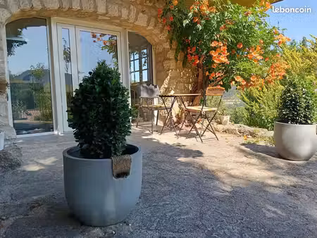 appartement avec grand terrain sur les hauteurs de lodève
