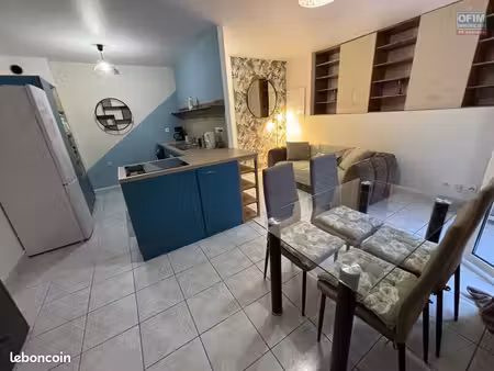 t2 meublé en sousplex à louer à la montagne residence les huppes de bourbon