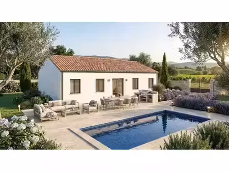 terrain avec maison neuf à vendre